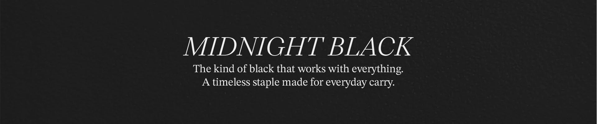 Midnight Black