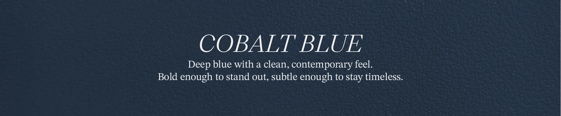 Cobalt Blue