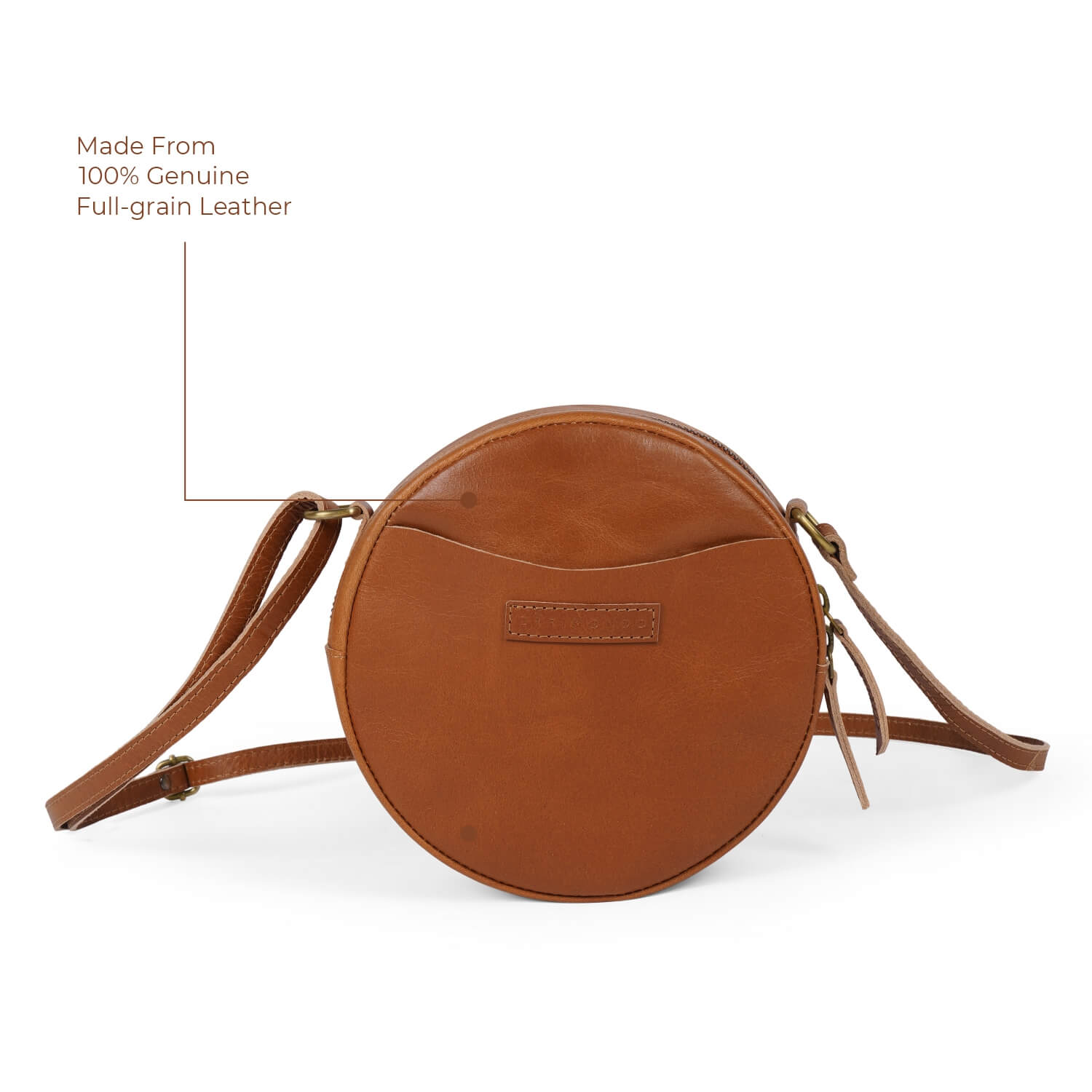 Seville Women’s Circle Cross Body Bag | | Tan