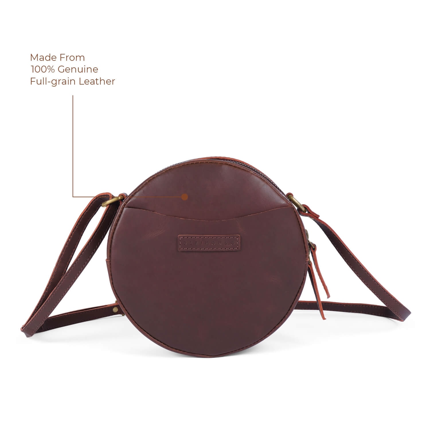 Seville Women’s Circle Cross Body Bag | | Brown