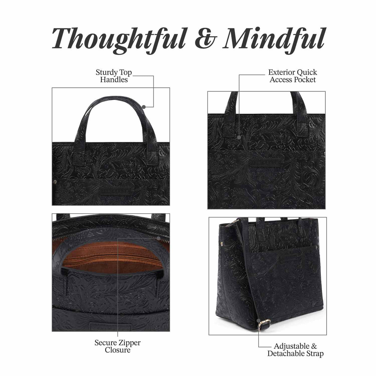 #Color_Floral Black, #Style_Zipper