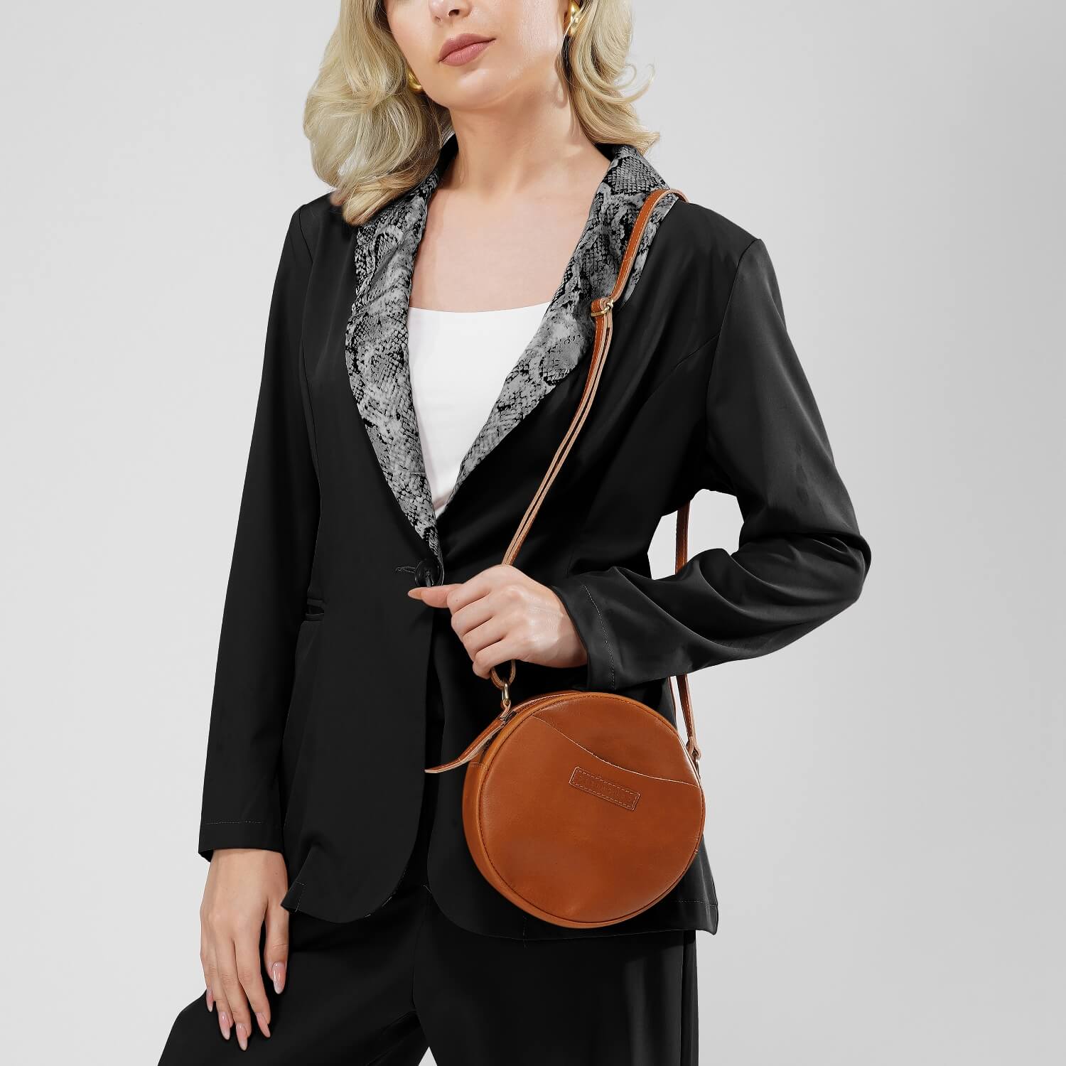 Seville Women’s Circle Cross Body Bag | | Tan