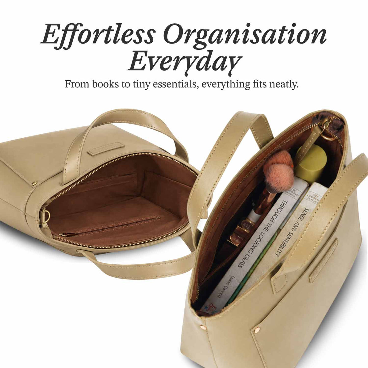 #Color_Sand Beige, #Style_Zipper
