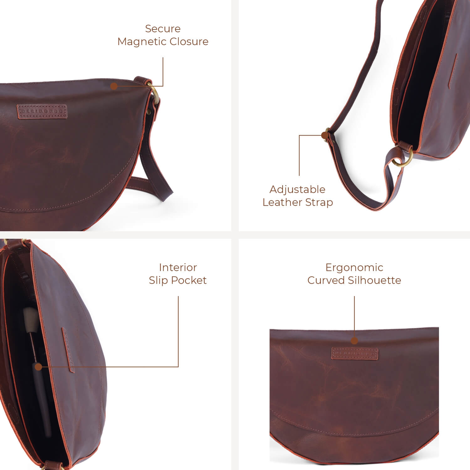 Oslo Sling Bag | | Brown